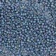 Miyuki seed beads 15/0 - Opaque glazed frosted rainbow bayberry blue 15-4703
